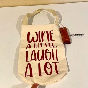 Wine bag and opener